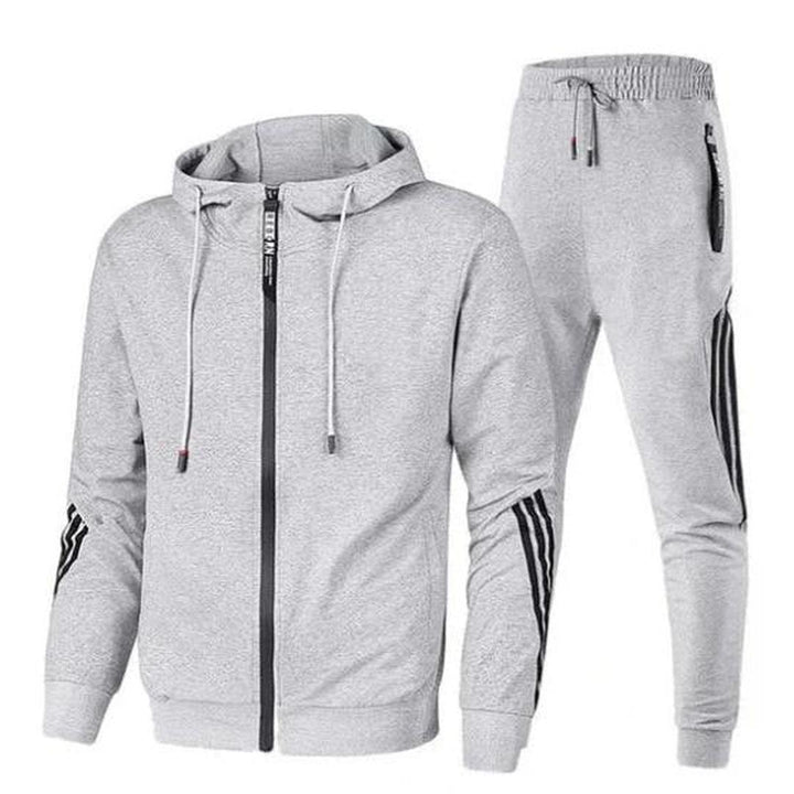 Halstead Cotton-Blend Zip Tracksuit Set