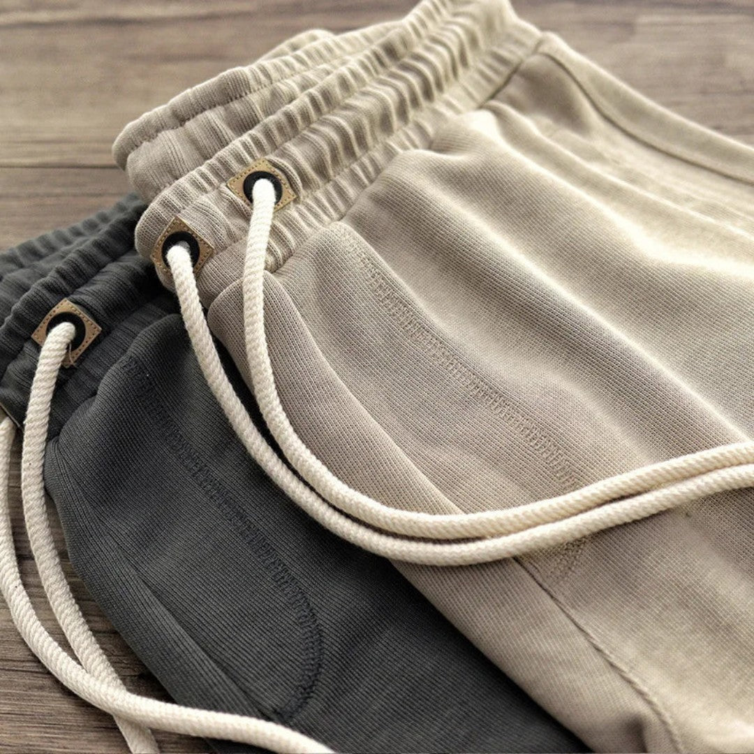 Harlan Drawstring Waist Shorts