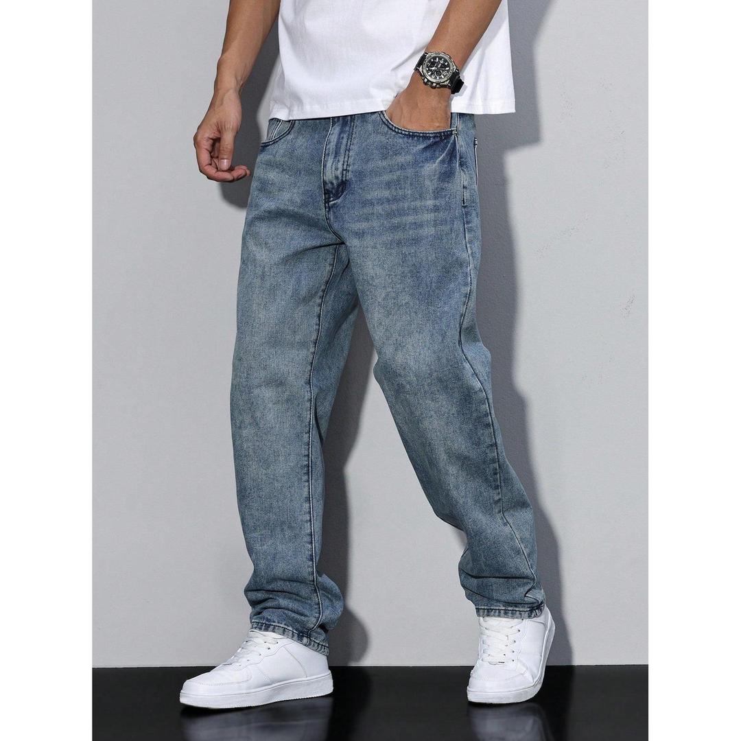 Harlan Loose-Fit Straight Jeans