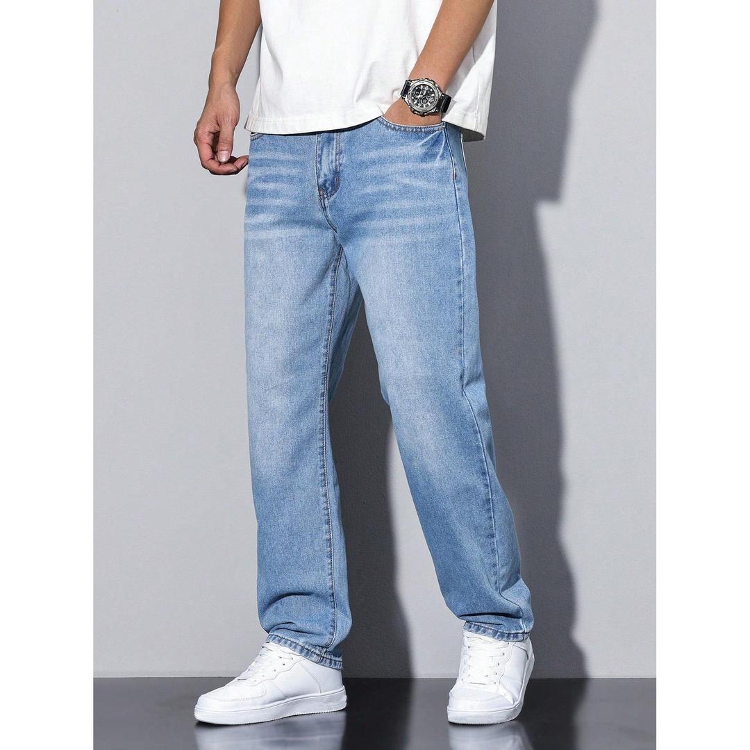 Harlan Loose-Fit Straight Jeans