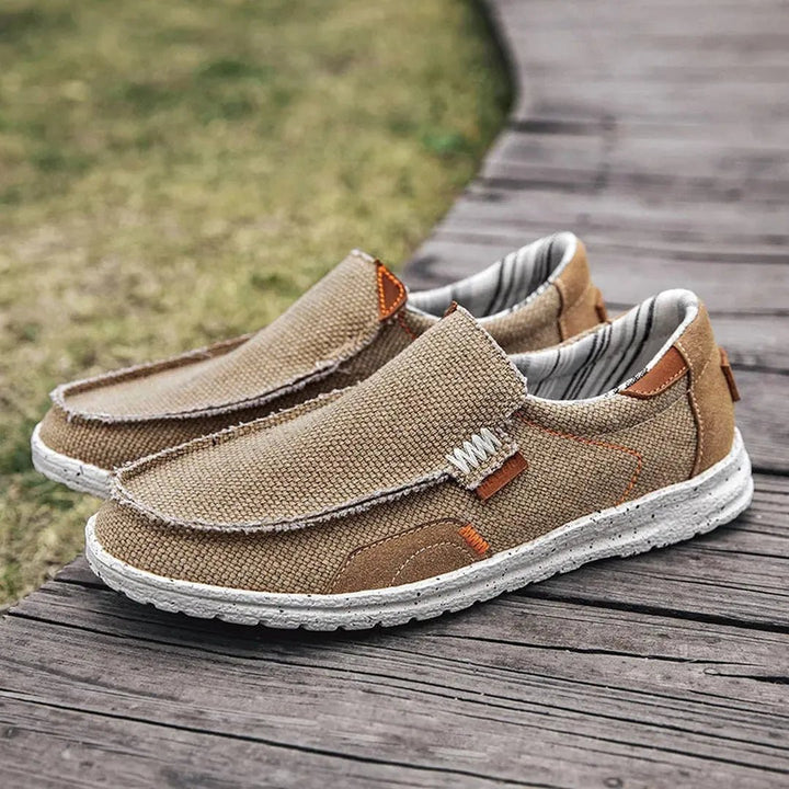 Islewood Canvas Loafers with Cushioned Insole