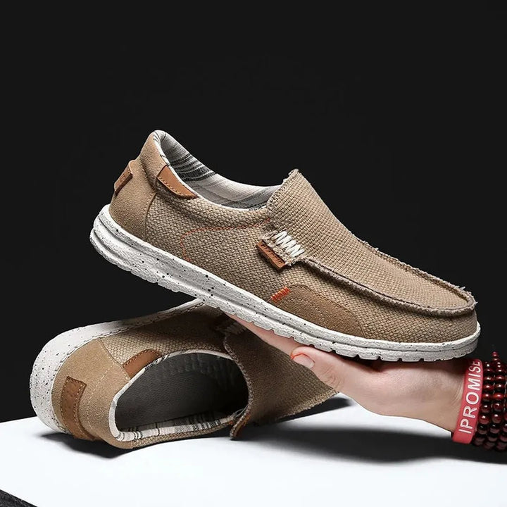 Islewood Canvas Loafers with Cushioned Insole