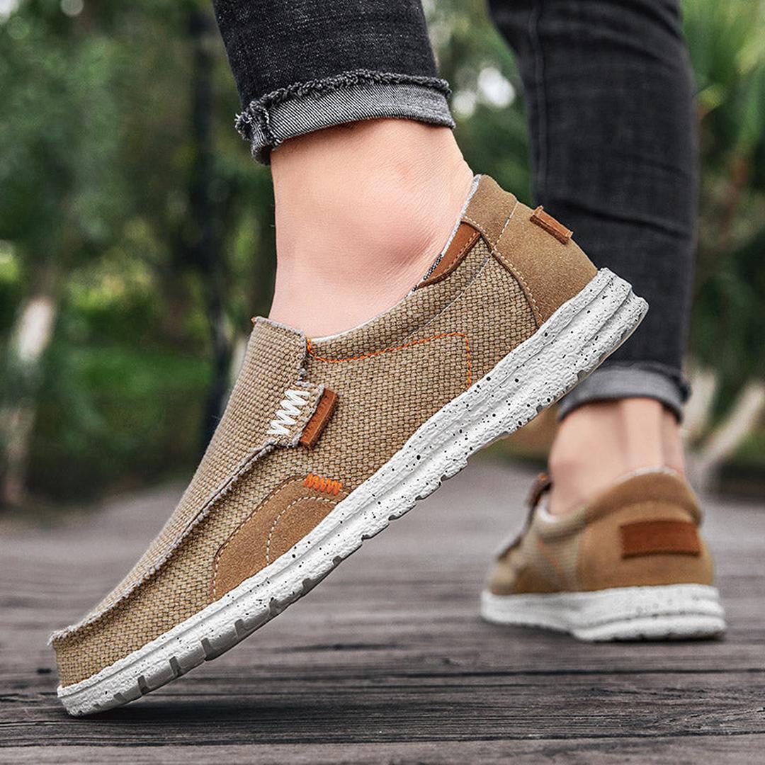 Islewood Canvas Loafers with Cushioned Insole