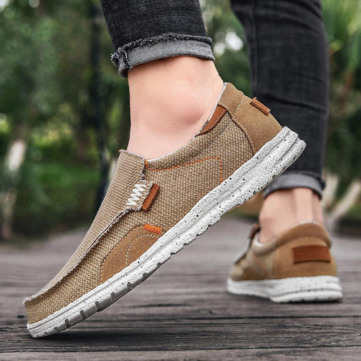 Islewood Canvas Loafers with Cushioned Insole