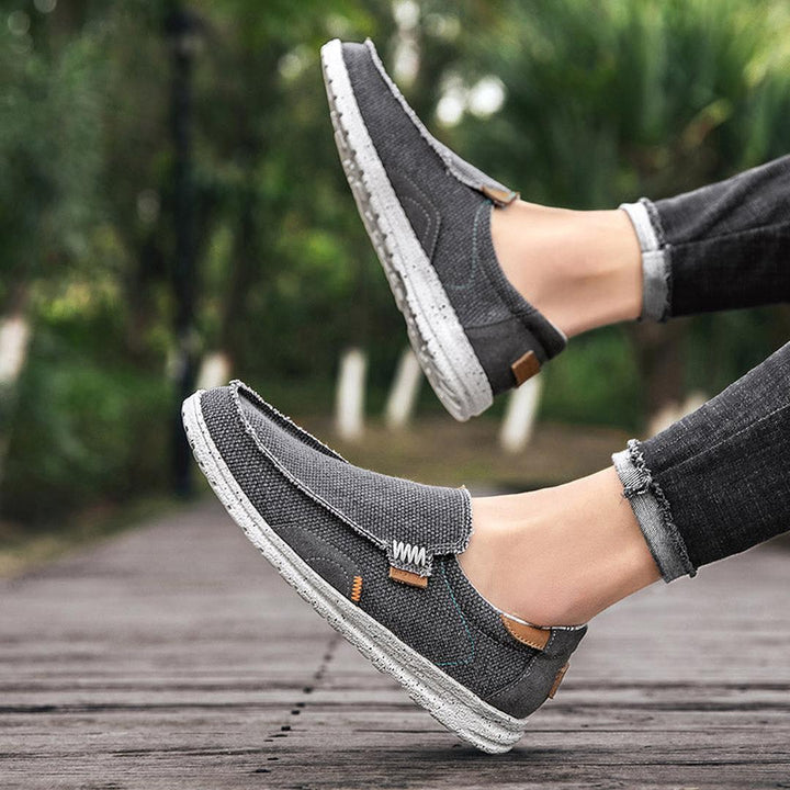Islewood Canvas Loafers with Cushioned Insole