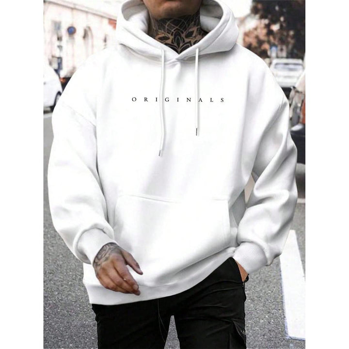 Kelvyn Drawstring Hoodie with Kangaroo Pocket