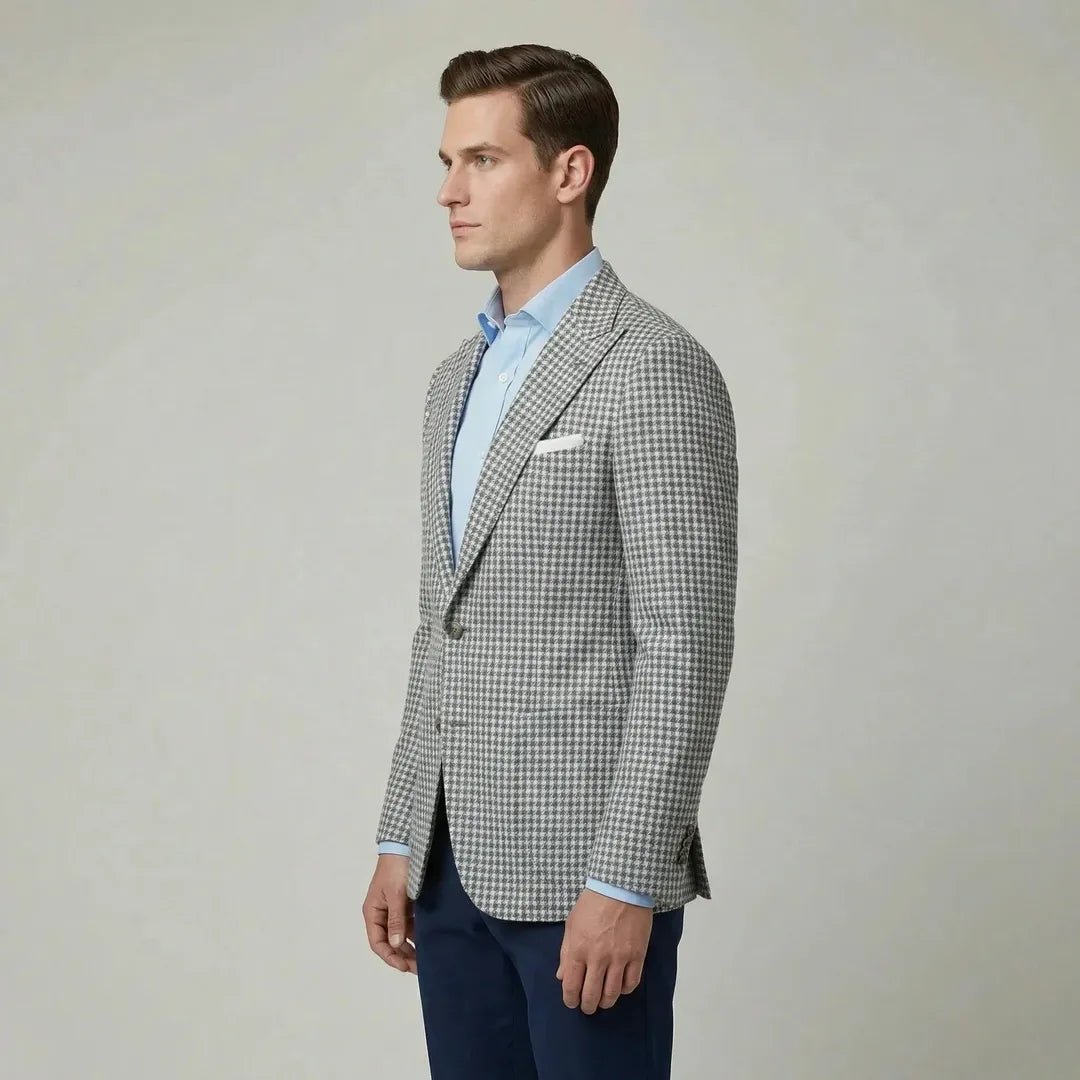 Kingsbury Houndstooth Tailored Blazer