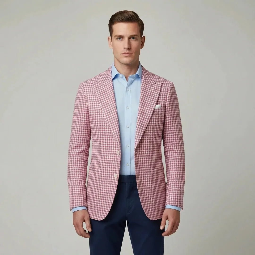 Kingsbury Houndstooth Tailored Blazer