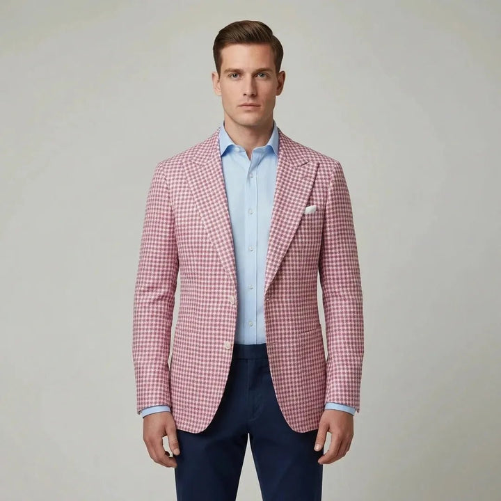 Kingsbury Houndstooth Tailored Blazer