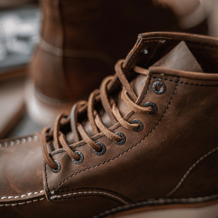 Kingsford Full-Grain Leather Work Boots