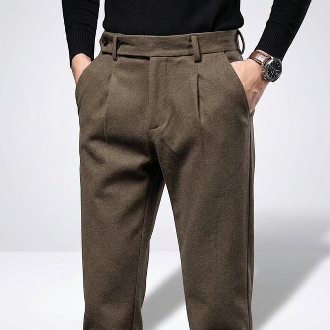 Loren Pleated Tapered Slacks