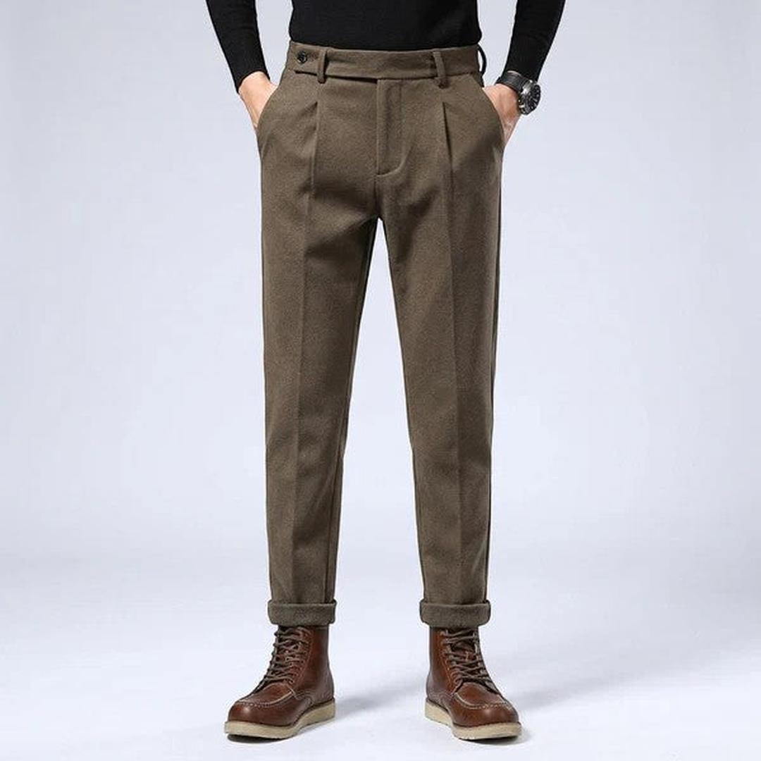 Loren Pleated Tapered Slacks