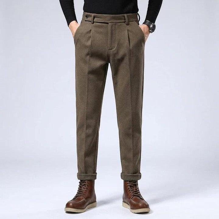 Loren Pleated Tapered Slacks