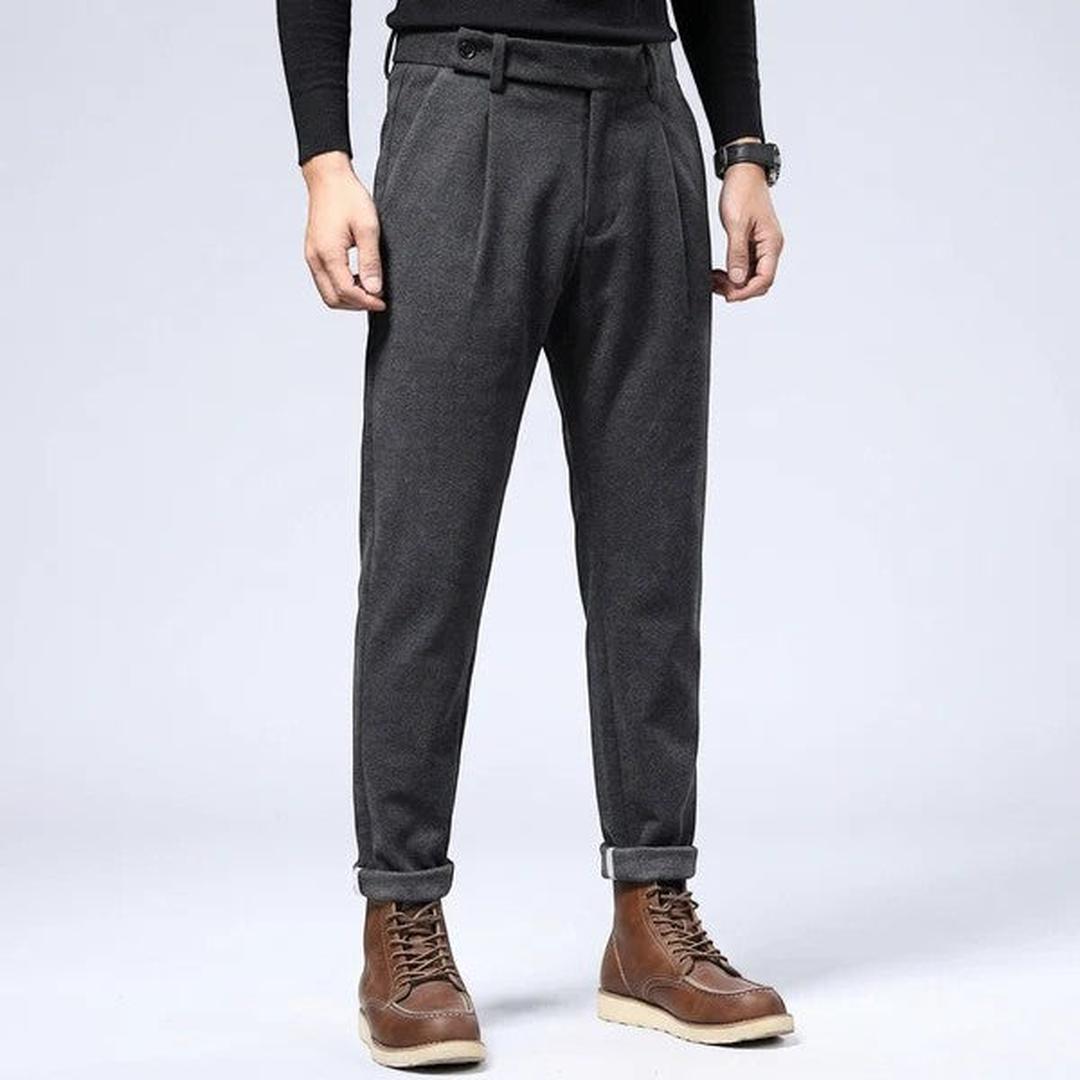 Loren Pleated Tapered Slacks