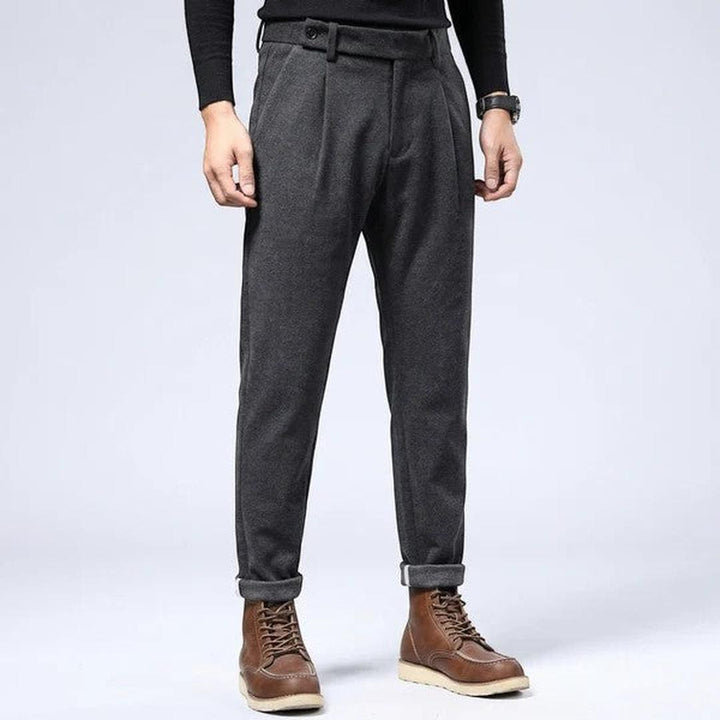 Loren Pleated Tapered Slacks