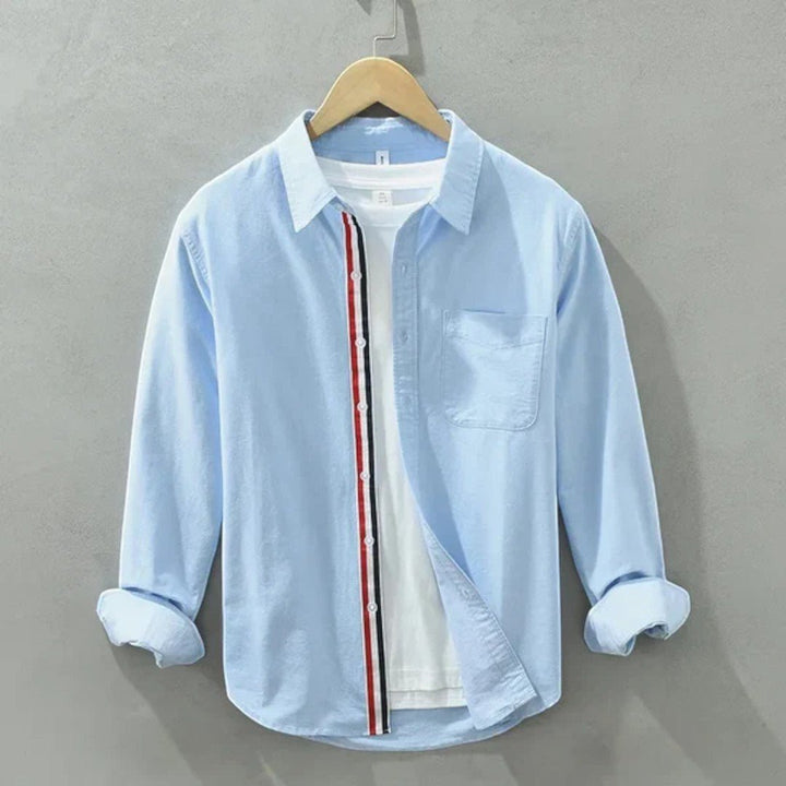 Lorian Stripe Placket Shirt