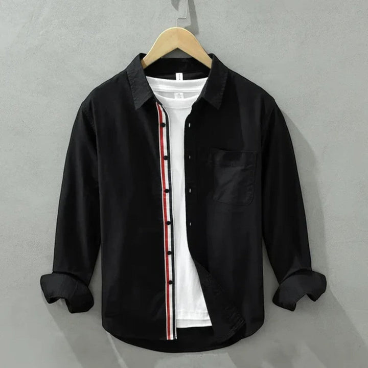 Lorian Stripe Placket Shirt
