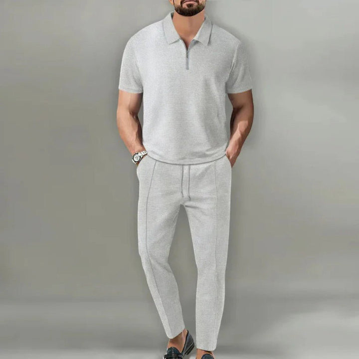 Marcel Zip Polo Lounge Set