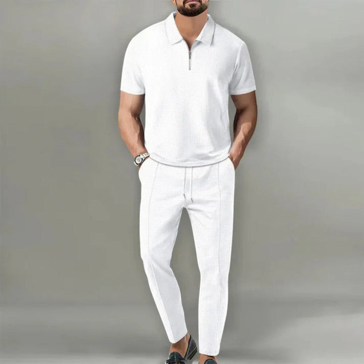 Marcel Zip Polo Lounge Set