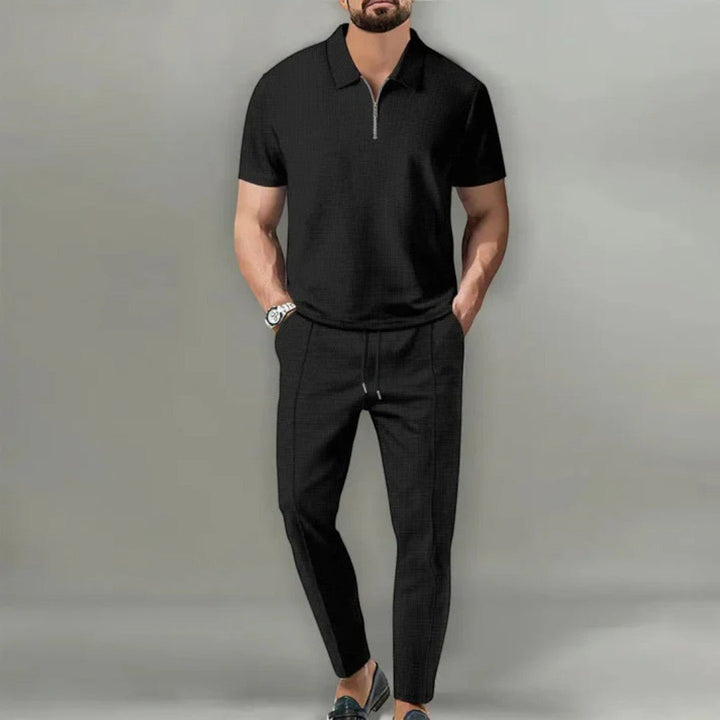 Marcel Zip Polo Lounge Set
