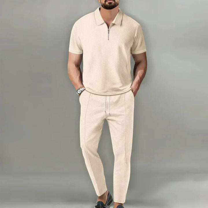 Marcel Zip Polo Lounge Set