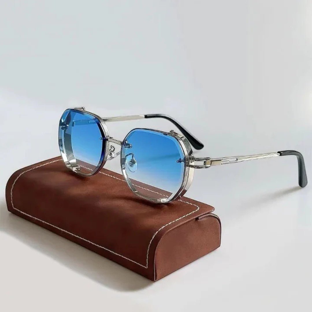 Orlen Geometric Steampunk Sunglasses