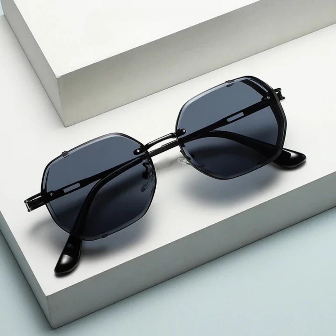 Orlen Geometric Steampunk Sunglasses