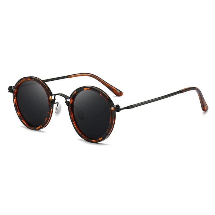 Orvex Round Metal Frame Sunglasses