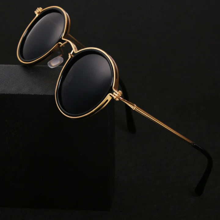 Orvex Round Metal Frame Sunglasses