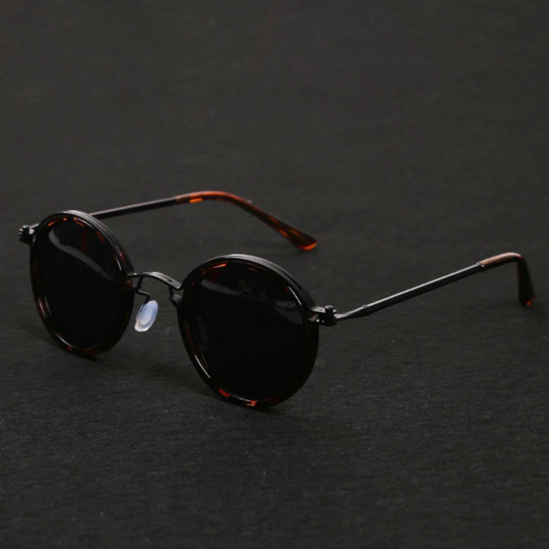 Orvex Round Metal Frame Sunglasses
