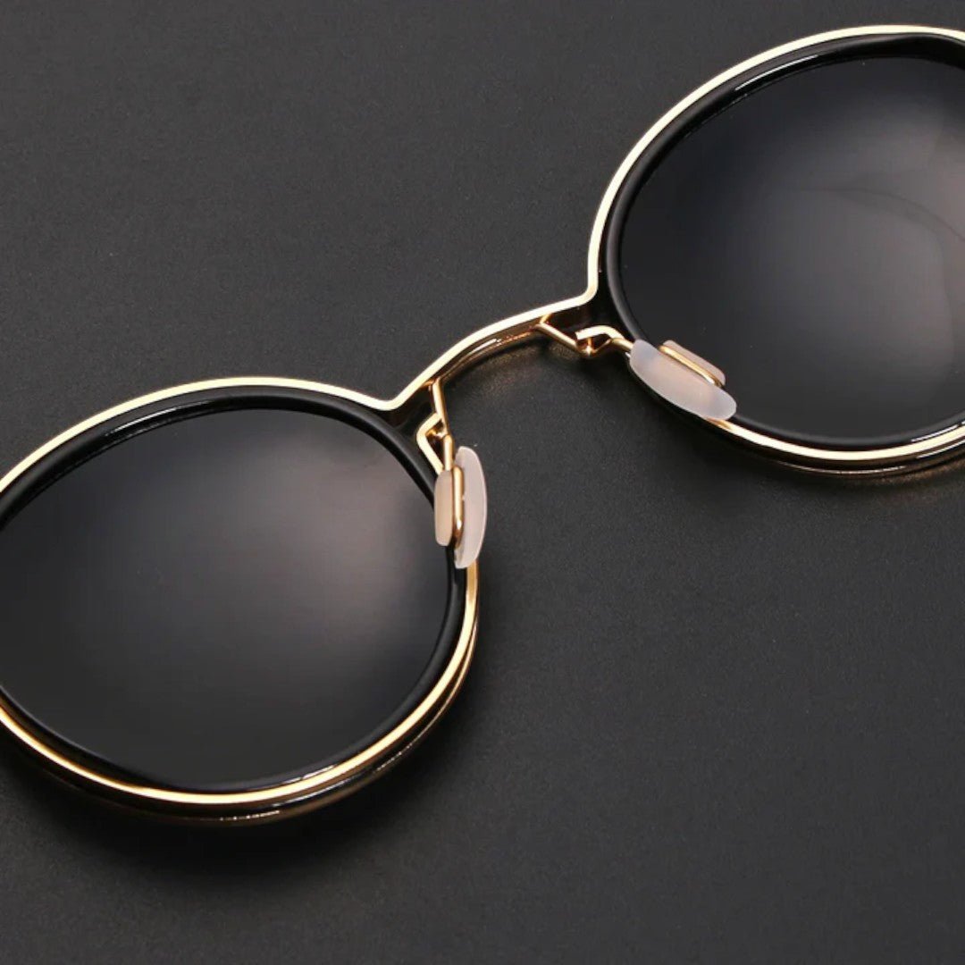 Orvex Round Metal Frame Sunglasses