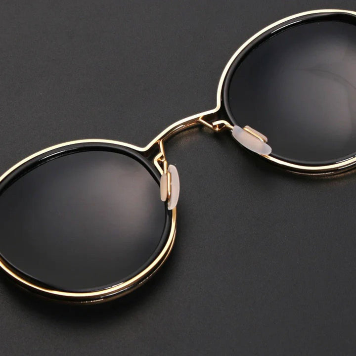 Orvex Round Metal Frame Sunglasses