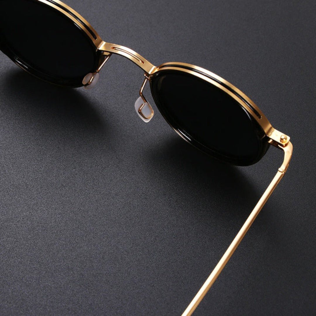 Orvex Round Metal Frame Sunglasses