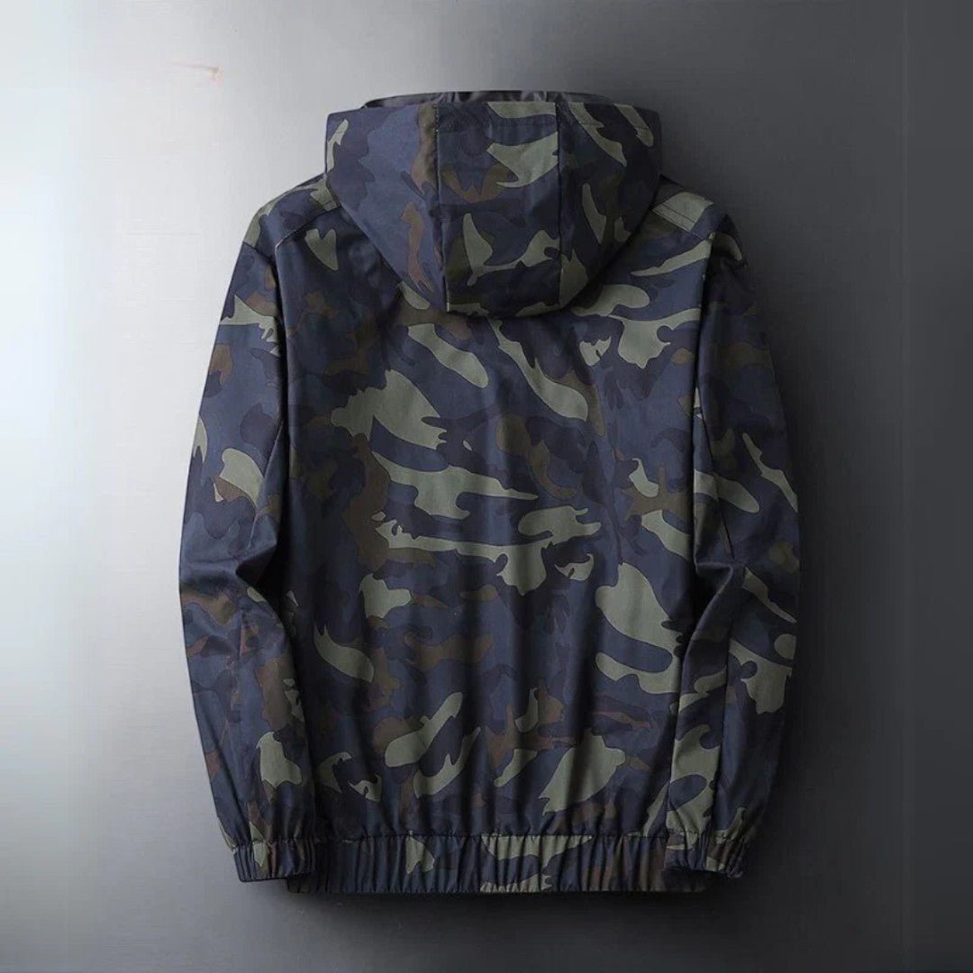 Ranger Camo Hooded Windbreaker