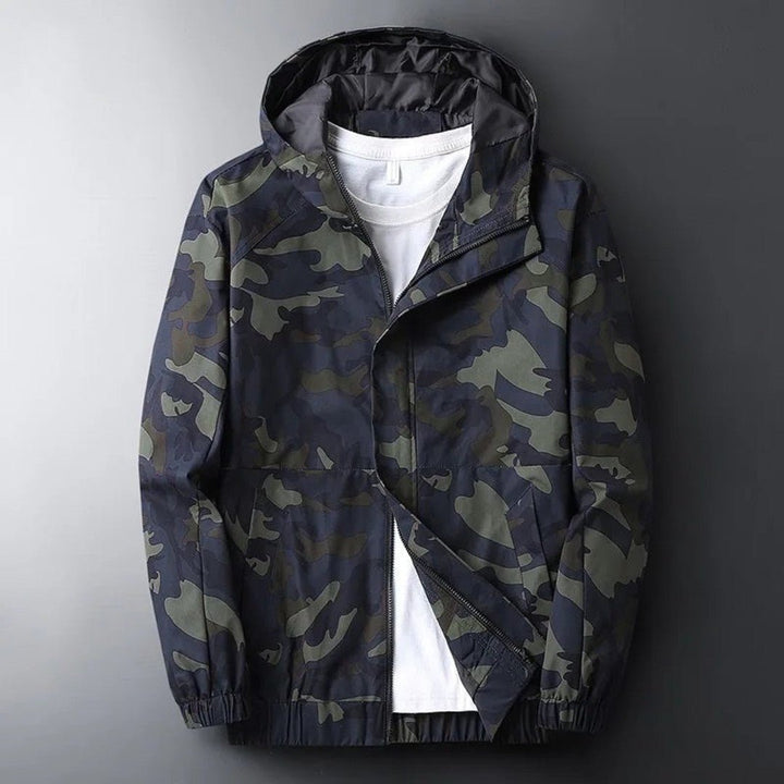 Ranger Camo Hooded Windbreaker