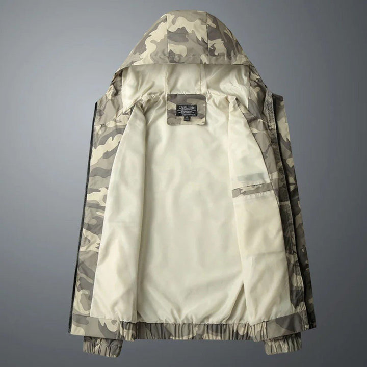 Ranger Camo Hooded Windbreaker