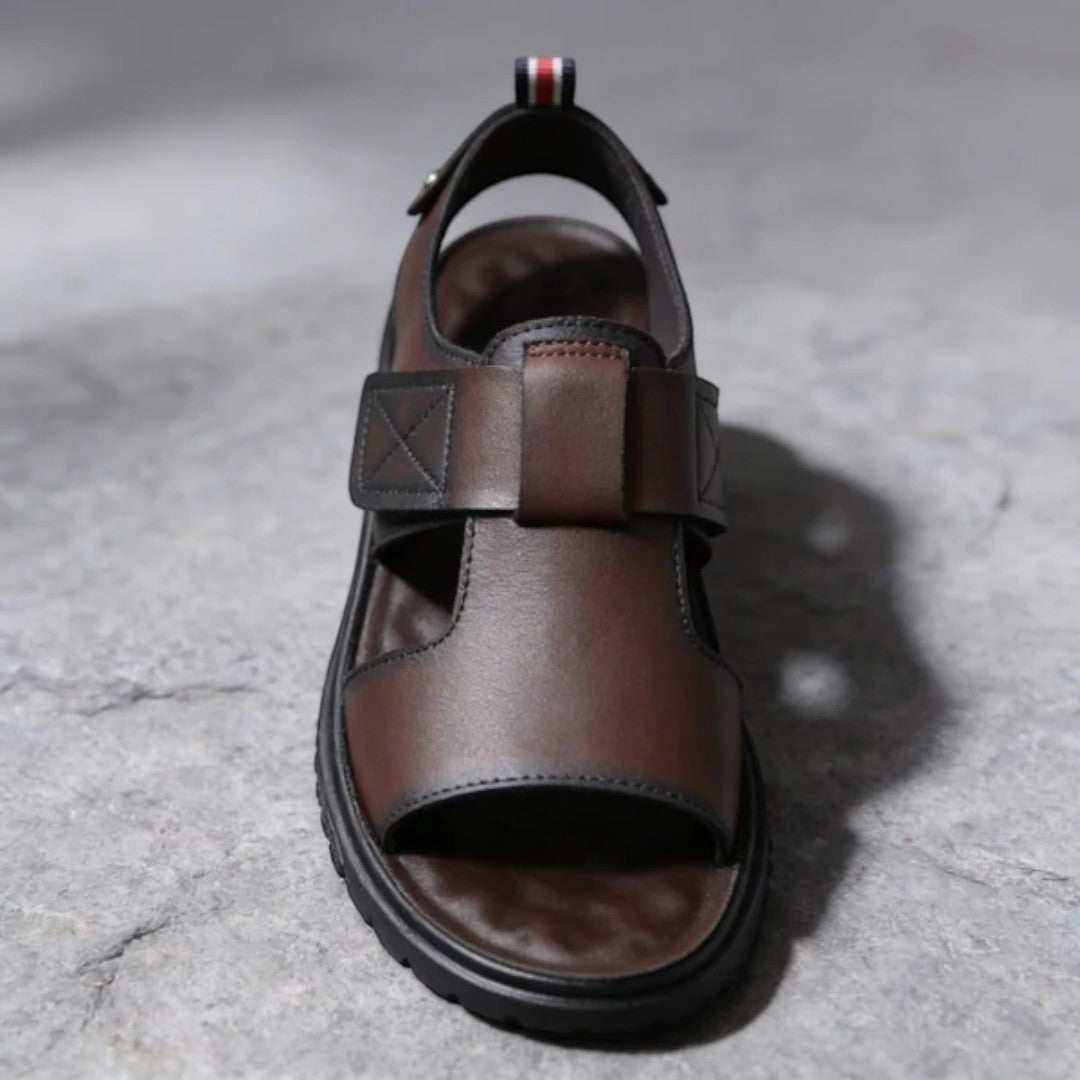 Ravon Strap Panel Open Sandals