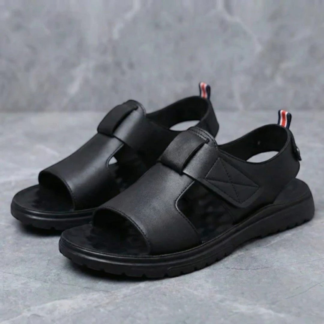Ravon Strap Panel Open Sandals