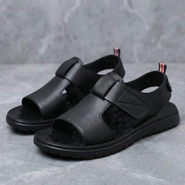 Ravon Strap Panel Open Sandals