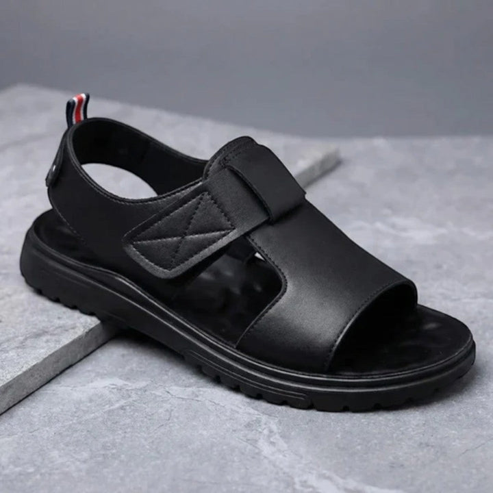 Ravon Strap Panel Open Sandals