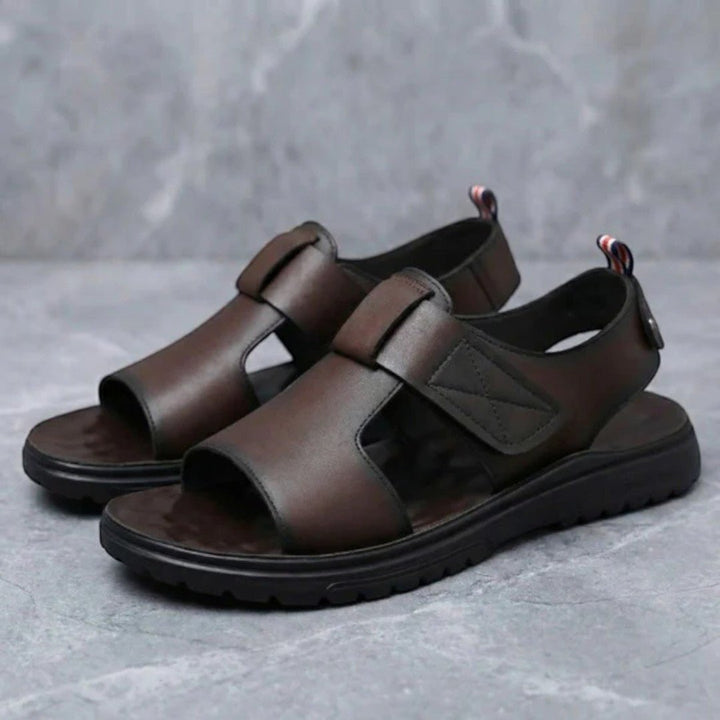 Ravon Strap Panel Open Sandals