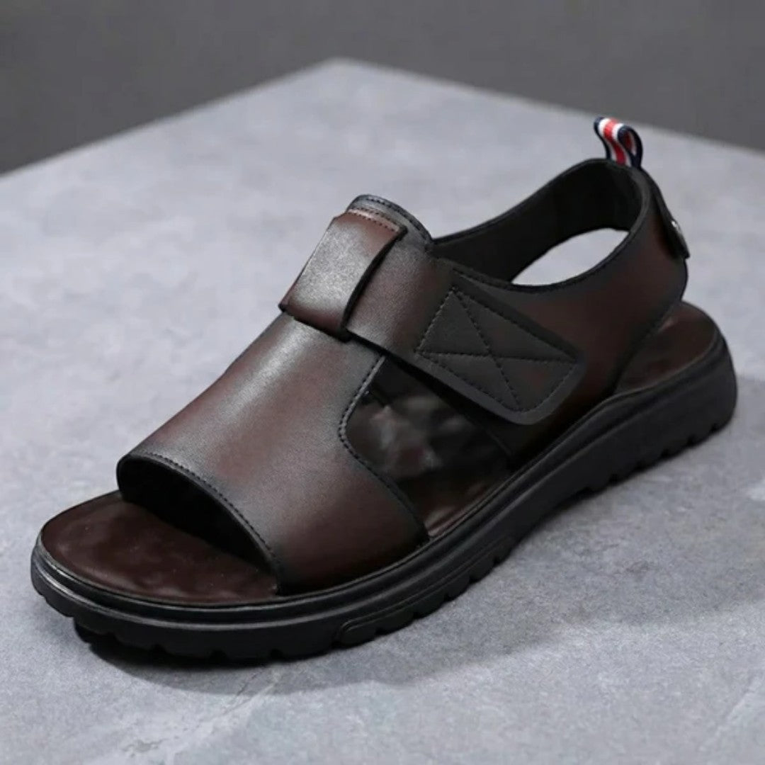 Ravon Strap Panel Open Sandals