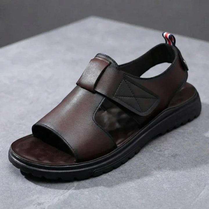 Ravon Strap Panel Open Sandals