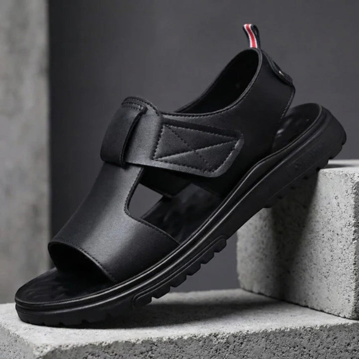 Ravon Strap Panel Open Sandals