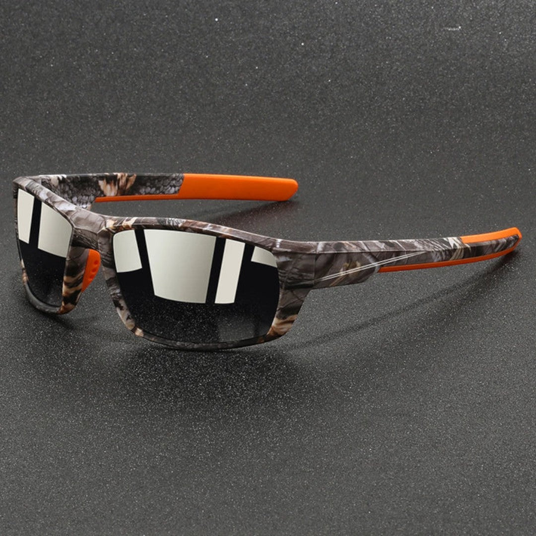 Riven Camo Wraparound Sunglasses