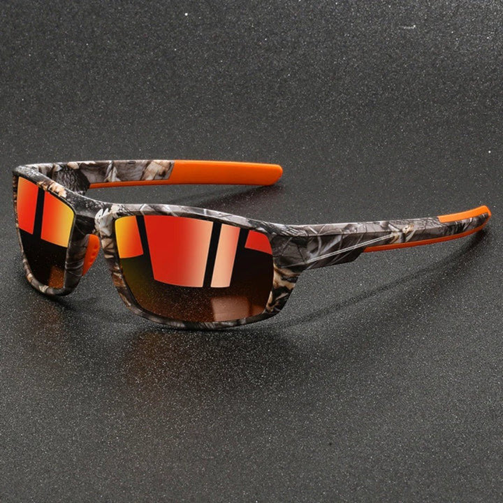 Riven Camo Wraparound Sunglasses