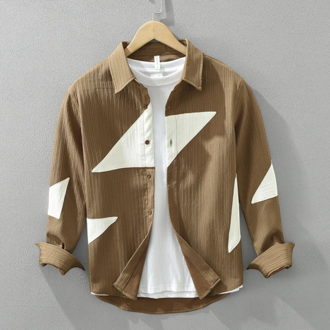 Riven Panel Detail Overshirt