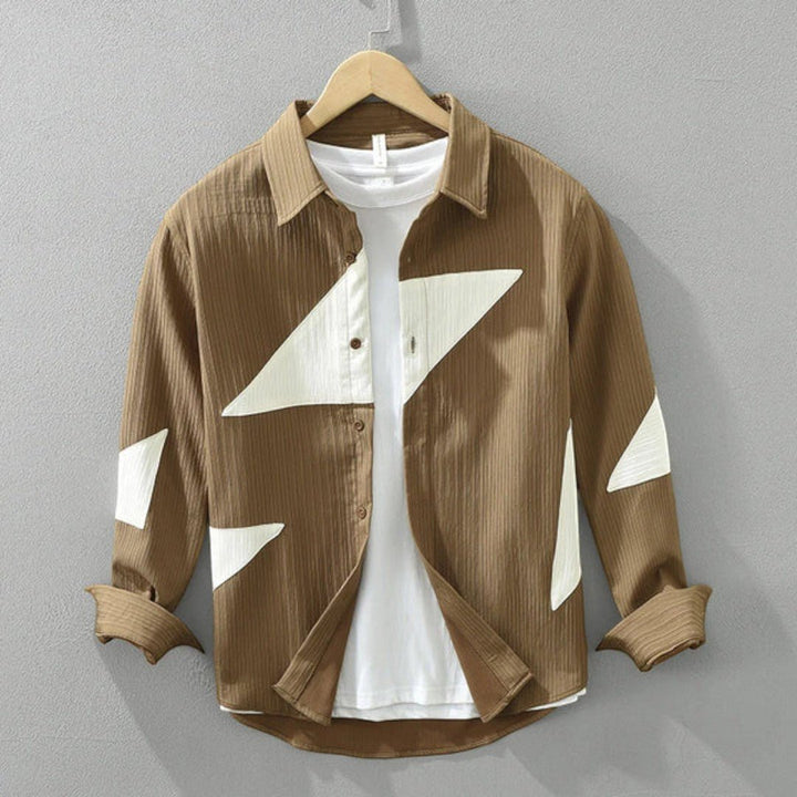 Riven Panel Detail Overshirt
