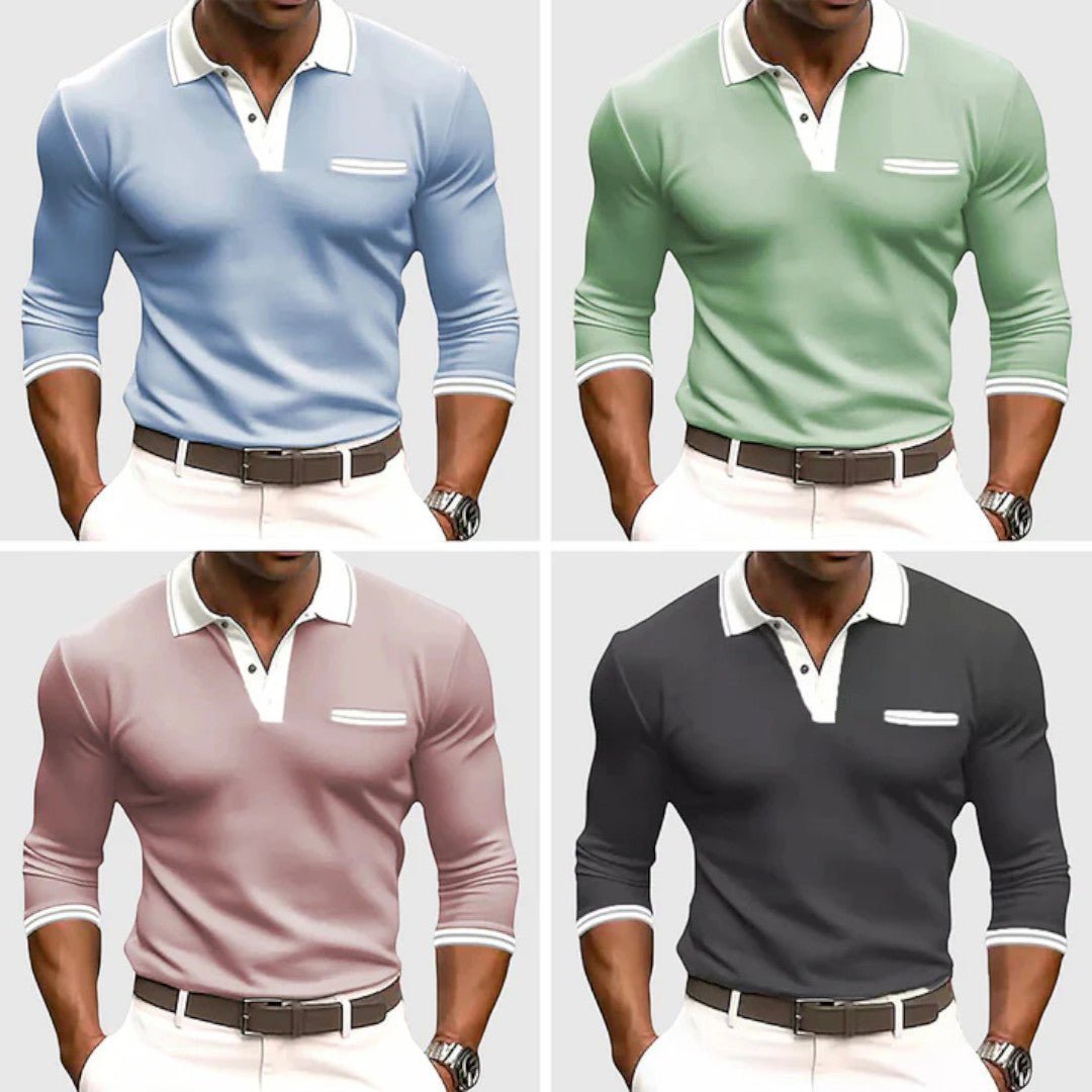 Ronan Long Sleeve Polo Shirt
