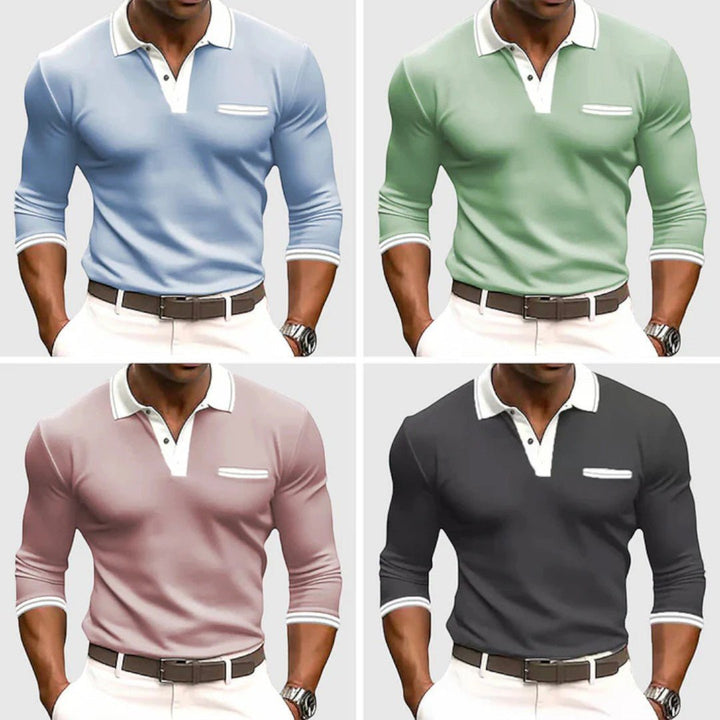 Ronan Long Sleeve Polo Shirt